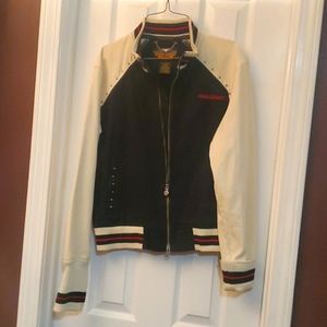 Vintage Harley Davidson Cotton Ladies Jacket Size Medium